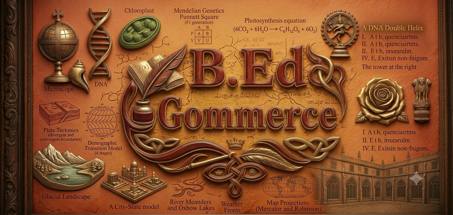 B.Ed Commerce