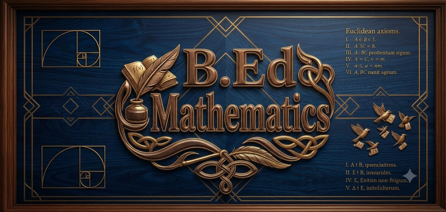 B.Ed Mathematics