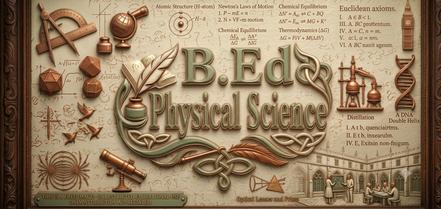 B.Ed Physical Science