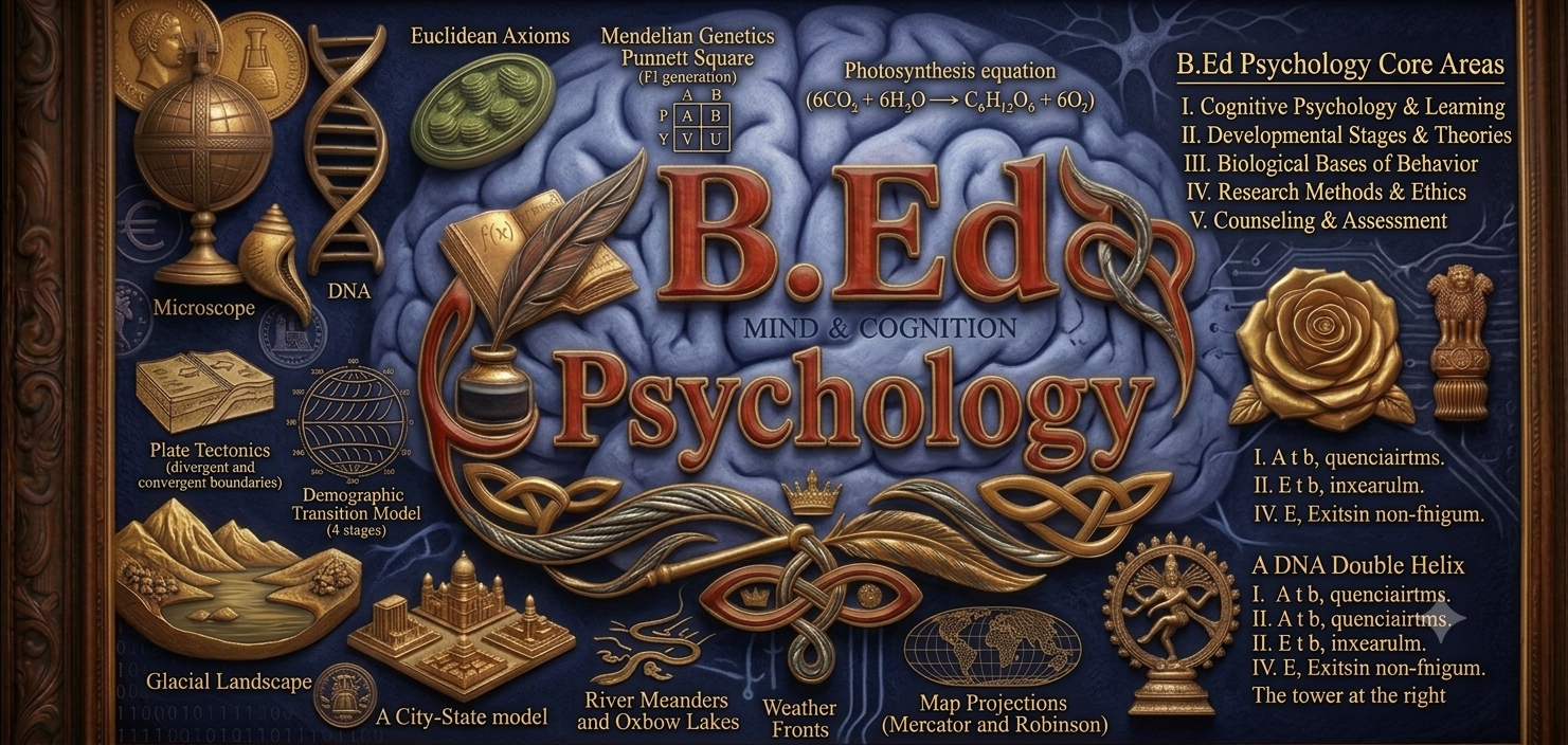 B.Ed Psychology